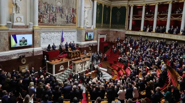 L’Assemblée nationale française.