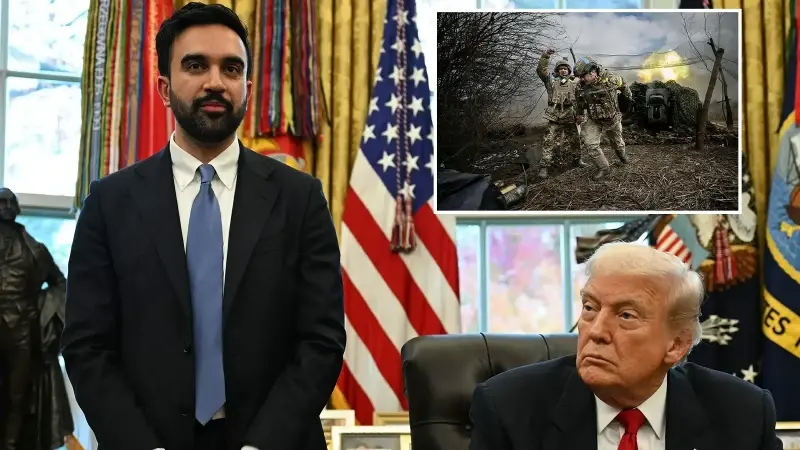 Mamdani'yi Beyaz Saray'da ağırlayan Trump, Rusya-Ukrayna savaşına ilişkin konuştu.