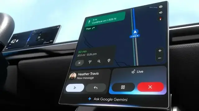 Gemini для Android Auto