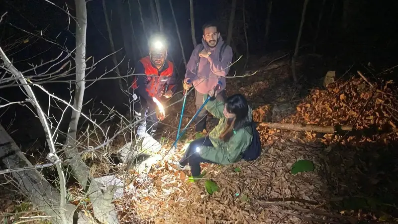 Kurtarma çalışmasının ardından, olayla ilgili herhangi bir olumsuzluk yaşanmadığı öğrenildi.