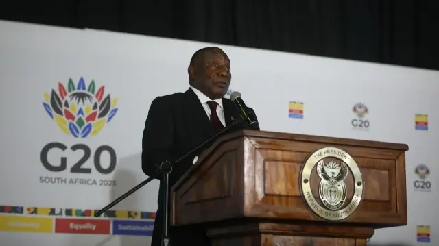  South Africa to conduct G20 handover to US at diplomatic level