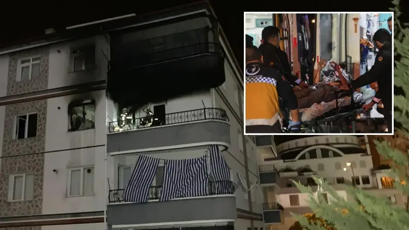 Ankara'da 4 katlı binada patlama: 1 yaralı