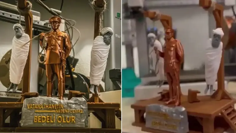 Sakallı ve sarıklı insanları 'vatan haini' gibi lanse eden o biblo