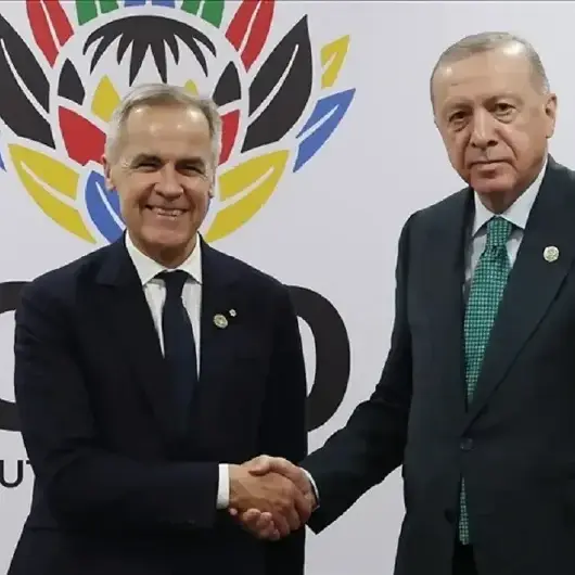 الرئيس أردوغان يلتقي رئيس الوزراء الكندي على هامش قمة العشرين