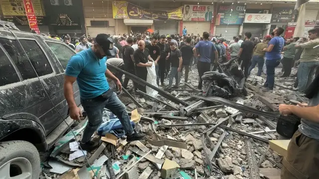 لبنان.. مقتل شخص وإصابة 21 بغارة إسرائيلية على بيروت 