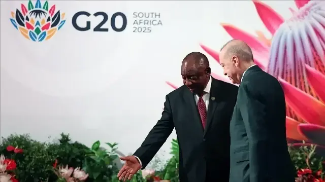 جوهانسبرغ.. أردوغان يحضر مأدبة عشاء على هامش قمة العشرين