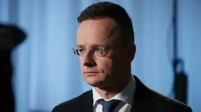 Министр иностранных дел Венгрии Петер Сийярто.