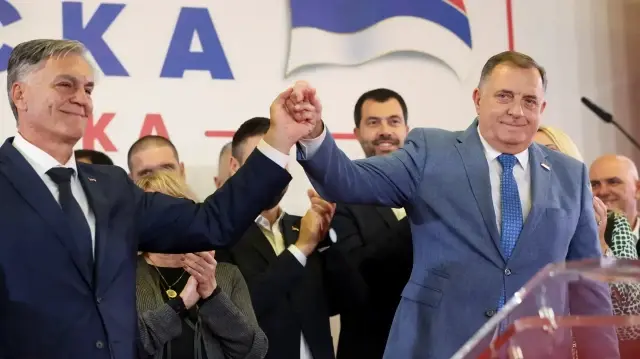 Dodik ally Sinisa Karan wins presidential election in Bosnia's Republika Srpska