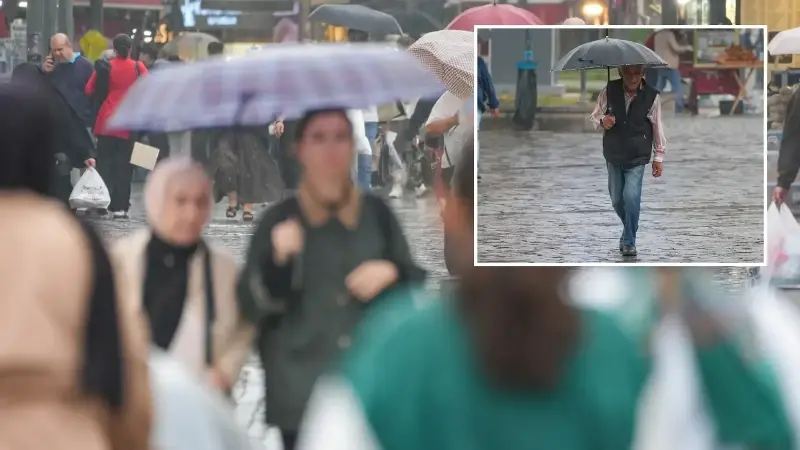 Antalya'nın doğusunda (Serik ve Manavgat) yağışların bugün yerel olarak kuvvetli sağanak ve gök gürültülü sağanak şeklinde olacağı tahmin ediliyor.