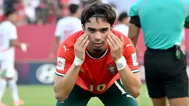 L'international portugais Mateus Mide, auteur de quatre buts et deux passes décisives dans cette Coupe du Monde U17 pour le Portugal.