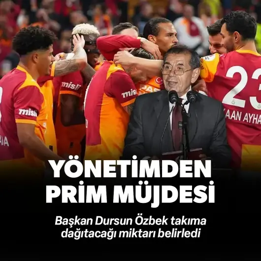 Galatasaray'da Saint-Gilloise maçı öncesi takıma prim sözü