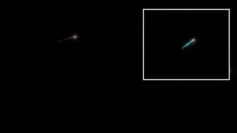 Sosyal medyada hızla yayılan görüntüler, heyecana yol açtı. 