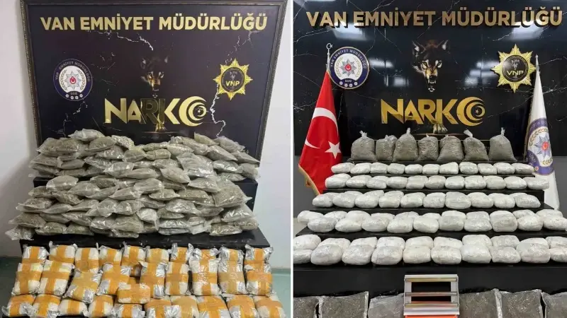 Van’da uyuşturucu operasyonu
