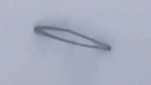 Ankara'da sığırcık kuşları gökyüzünde dans etti