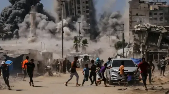 إصابة 3 أطفال فلسطينيين بانفجار مخلفات عسكرية إسرائيلية بمدينة غزة