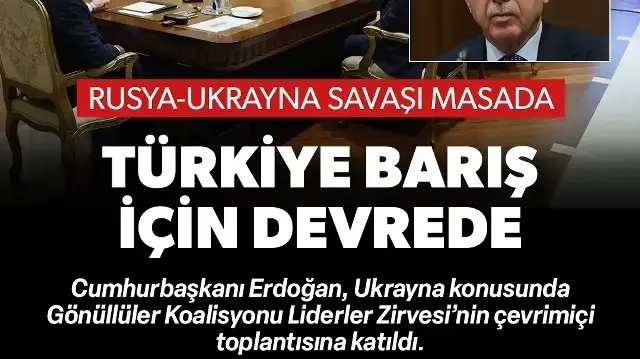 Ukrayna-Rusya savaşı masada