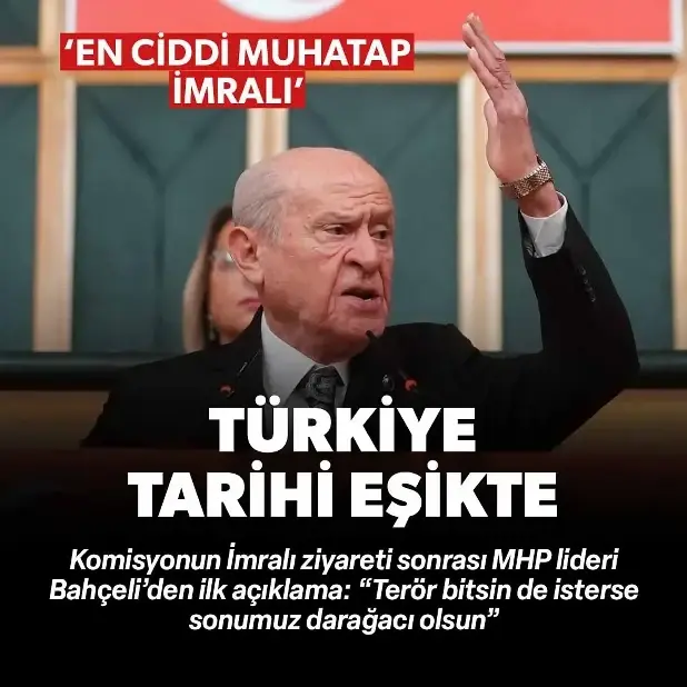 'Türkiye tarihi bir eşikte'