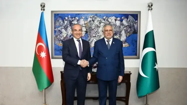 Микаил Джаббаров с Мухаммадом Исхаком Дар