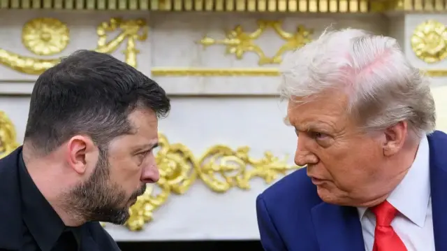 Дональд Трамп и Владимир Зеленский