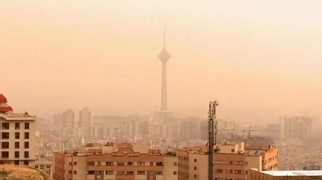 В Тегеране зафиксировано сильное загрязнения воздуха