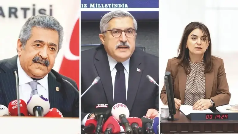 Feti Yıldız, Hüseyin Yayman, Gülistan Kılıç Koçyiğit.