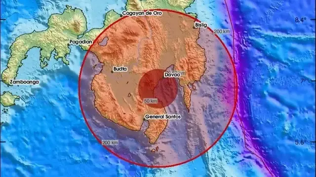 Un séisme de magnitude 5,9 a frappé mardi au large de Mindanao, dans le sud des Philippines, sans dégâts signalés, tandis qu’un autre séisme a touché Kyushu au Japon.