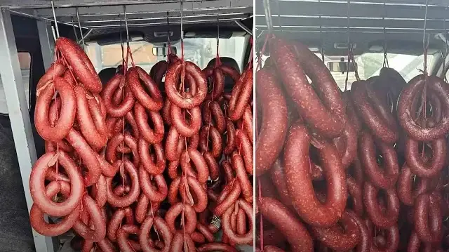 Hepsini vatandaşa yedireceklerdi: 120 kilogram sucuğa el konuldu