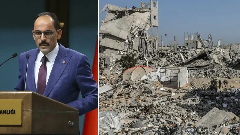 MİT Başkanı Kalın, Kahire'de Katarlı ve Mısırlı yetkililerle Gazze'deki son durumu görüştü.