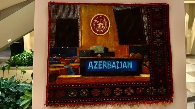 В штаб-квартире ООН представлена "Вторая жизнь азербайджанских ковров"
