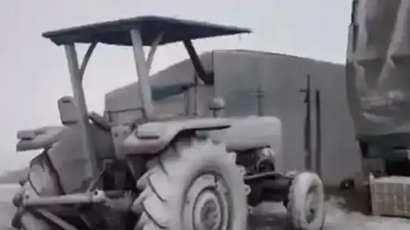 Mersin’in yüksek rakımlı bölgelerinde kar yağışı