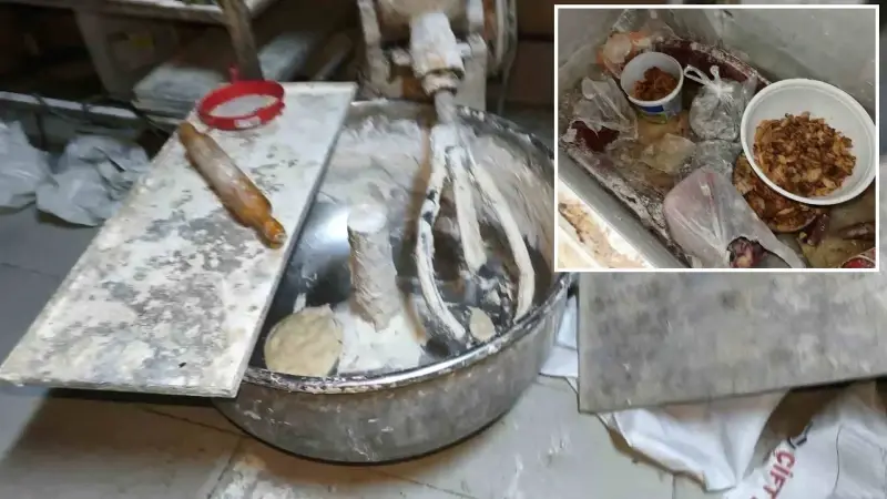 Sağlığa uygunsuz pide imalatı yapan iş yeri mühürlendi