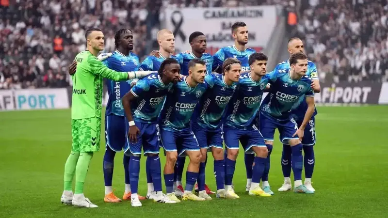 Samsunspor'un son oynanan Beşiktaş maçındaki 11'i