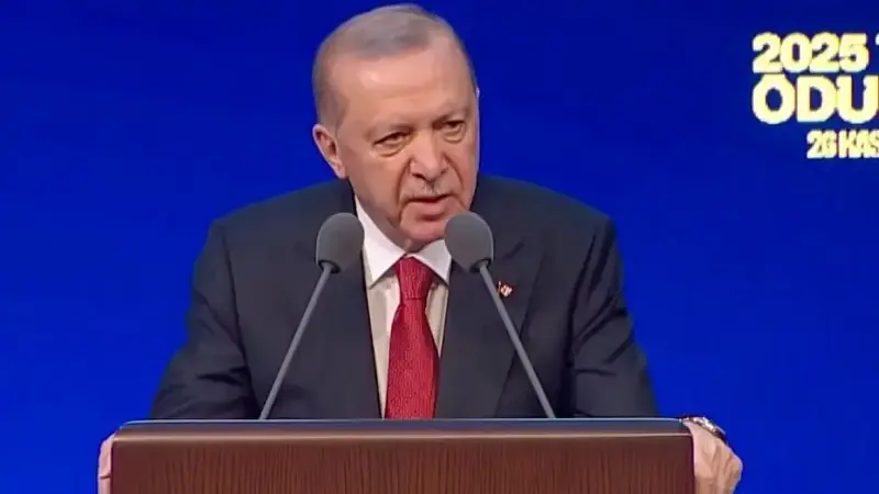 Cumhurbaşkanı Recep Tayyip Erdoğan.