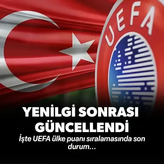 Galatasaray yenildi, UEFA ülke puanı güncellendi: İşte son durum…