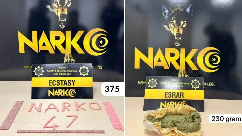 Mardin’de uyuşturucu operasyonu