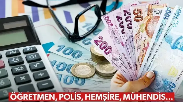 Öğretmen, polis, hemşire, mühendis... Maaş tablosu sil baştan: Yeni yılda kim ne kadar zam alacak?