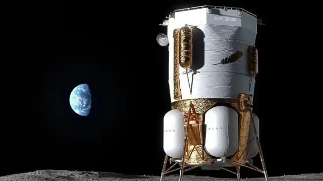 Blue Origin назначила дебютный запуск лунного модуля на начало 2026 года 
