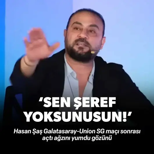 Hasan Şaş maç sonu açtı ağzını yumdu gözünü: Sen şeref yoksunusun!