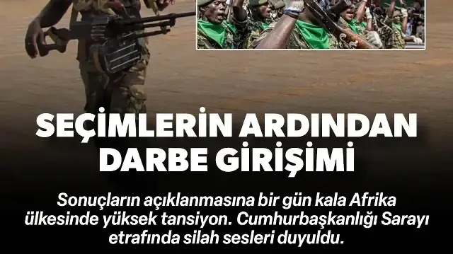 Gine Bissau'da askeri hareketlilik: Seçim sonuçları öncesi darbe girişimi iddiası