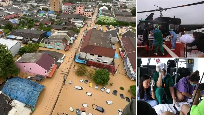 Tayland’da yaşanan sel felaketinde can kaybı 33'e yükseldi