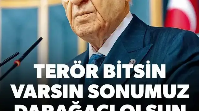 Terör bitsin varsın sonumuz darağacı olsun