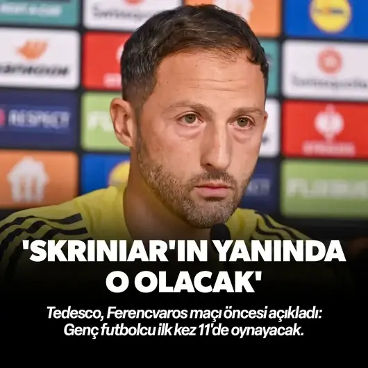 Tedesco genç futbolcuyu ilk 11'de oynatacağını açıkladı: "Skriniar'ın yanında o olacak"