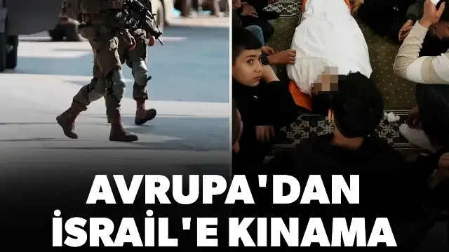 Avrupa'dan İsrail'e kınama: Batı Şeria'da artan saldırılara vurgu yapılarak Filistin nüfusunu koruma çağrısında bulunuldu