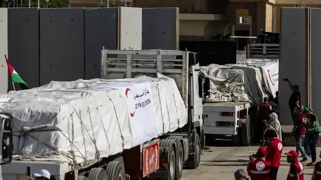 Доставки гуманитарной помощи в Газу 