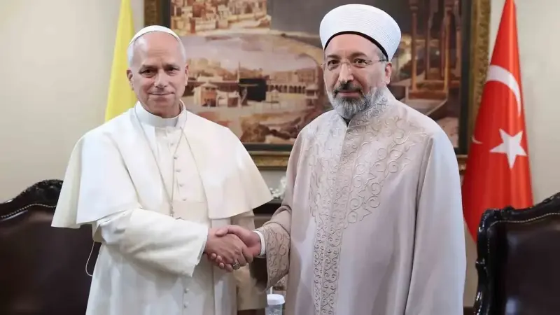 Vatikan Devlet Başkanı Papa 14. Leo - Diyanet İşleri Başkanı Safi Arpaguş