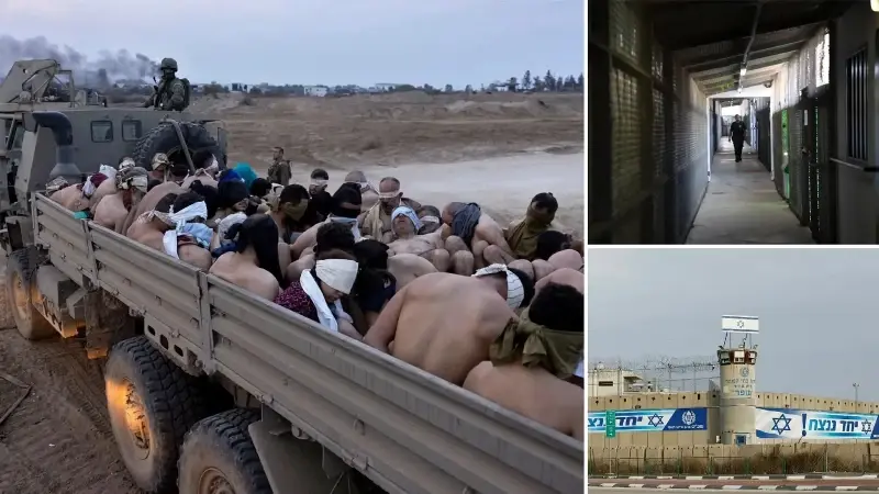 Esirlerin tamamının, hapse atılmalarından bu yana yiyecek yetersizliğinden etkilendiği, bazı esirlerin yarı yarıya hatta daha fazla kilo verdiği belirtildi.