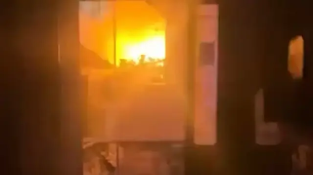 Büyükçekmece'de trafo yangını: Patlamalar yaşandı