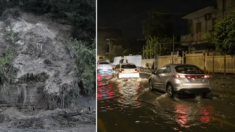 İtalya'nın Campania bölgesinde 'sarı' kodlu meteorolojik uyarı