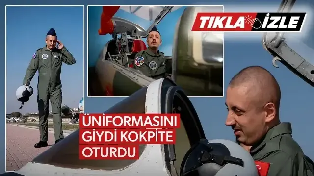 Ankara’da otizmli Server Tolga’nın pilotluk hayali gerçek oldu