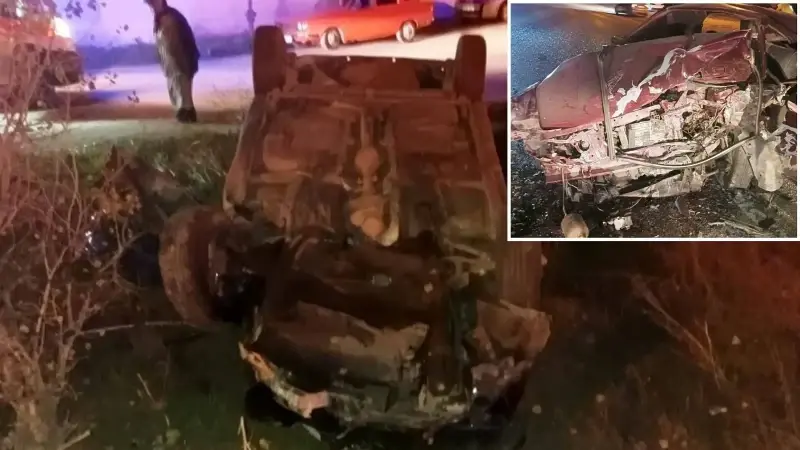 Amasya'da trafik kazası